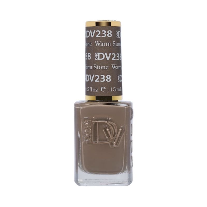 DND Diva #238 Warm Stone – lacquer bottle