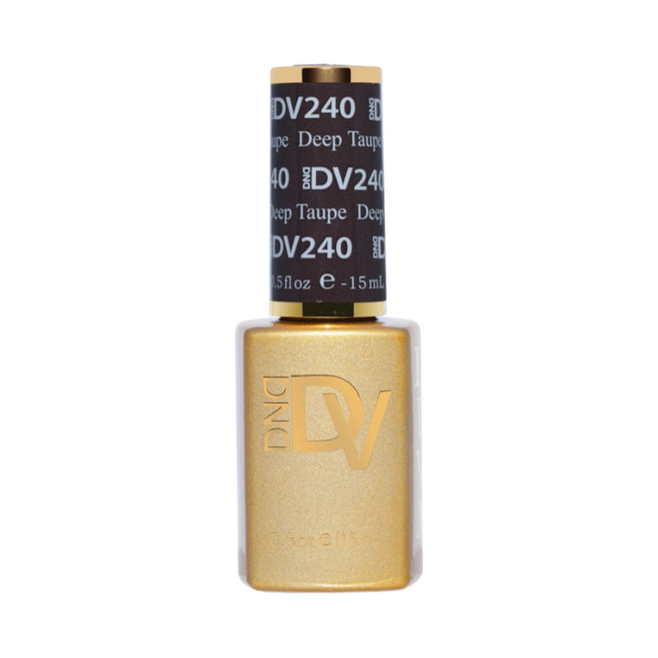 DND Diva #240 Deep Taupe – gel bottle