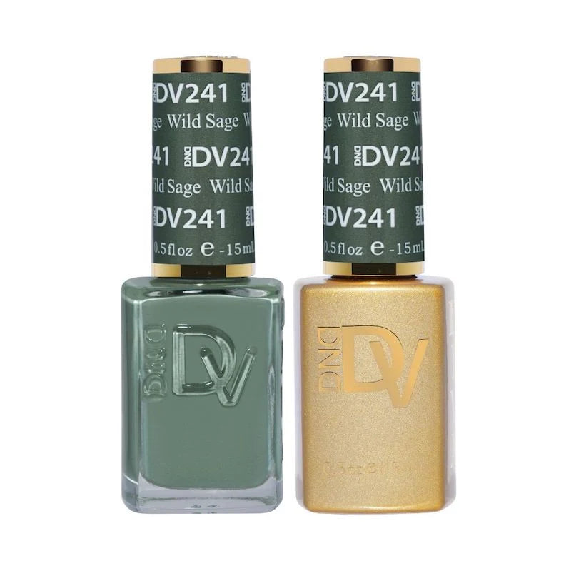 #241 - DND Diva Gel UV/LED Soak Off Gel polish - Wild Sage