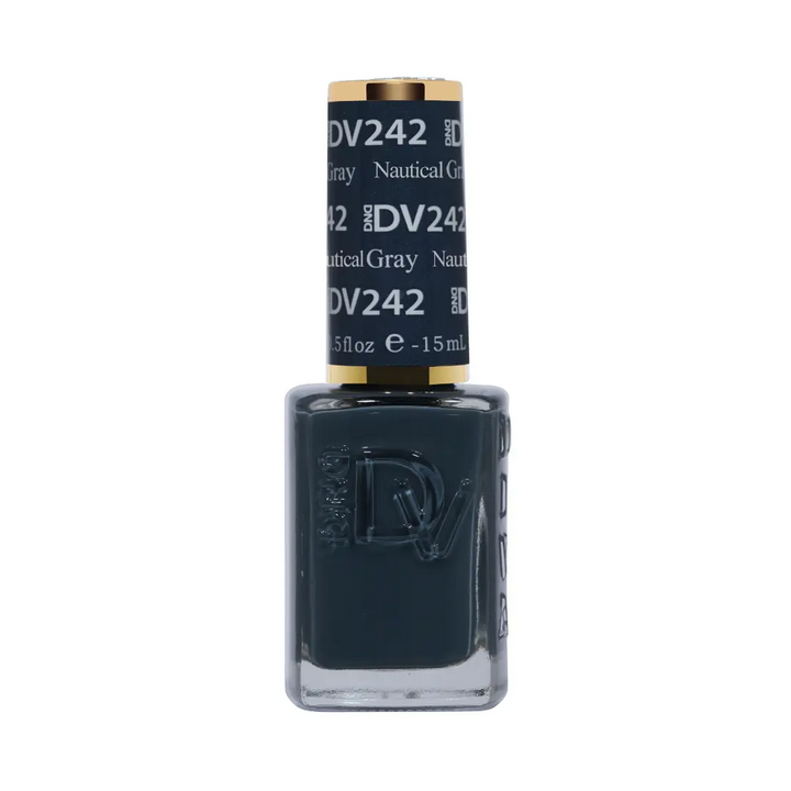 DND Diva #242 Nautical Gray – lacquer bottle