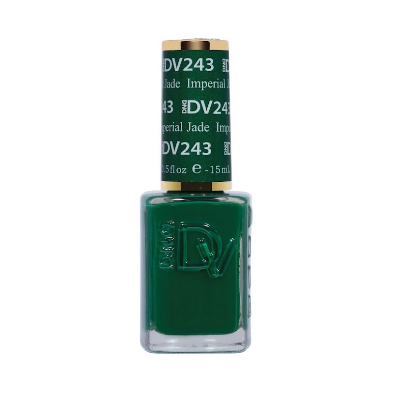 DND Diva #243 Imperial Jade – lacquer bottle