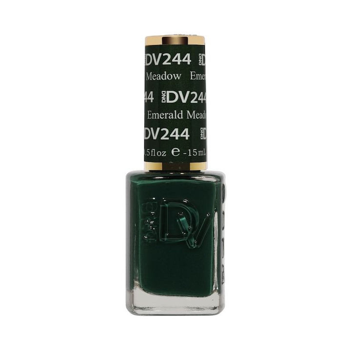 DND Diva #244 Emerald Meadow – lacquer bottle
