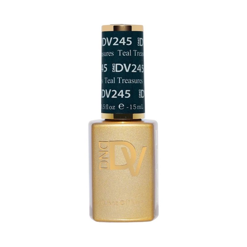 DND Diva #245 Teal Treasures – gel bottle