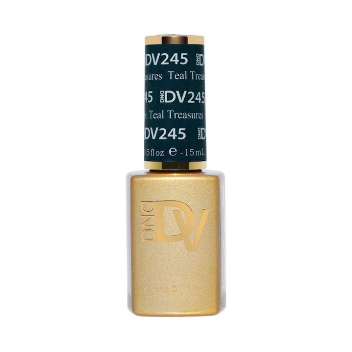 DND Diva #245 Teal Treasures – gel bottle