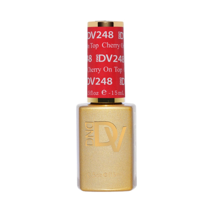 DND Diva #249 Red-Y or Not – gel bottle