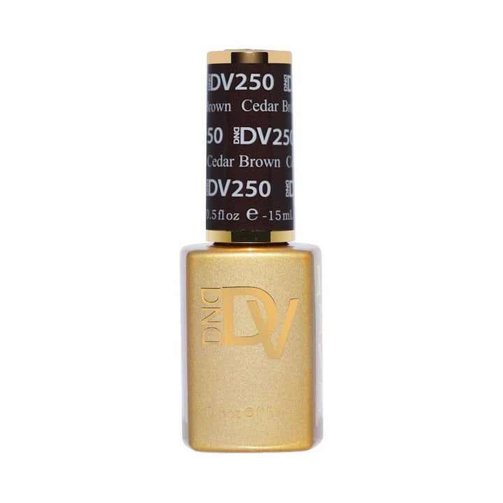 DND Diva #250 Cedar Brown – gel bottle