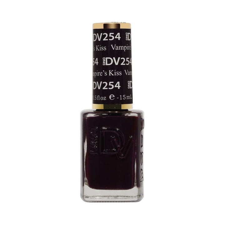 DND Diva #254 Vampire's Kiss – lacquer bottle