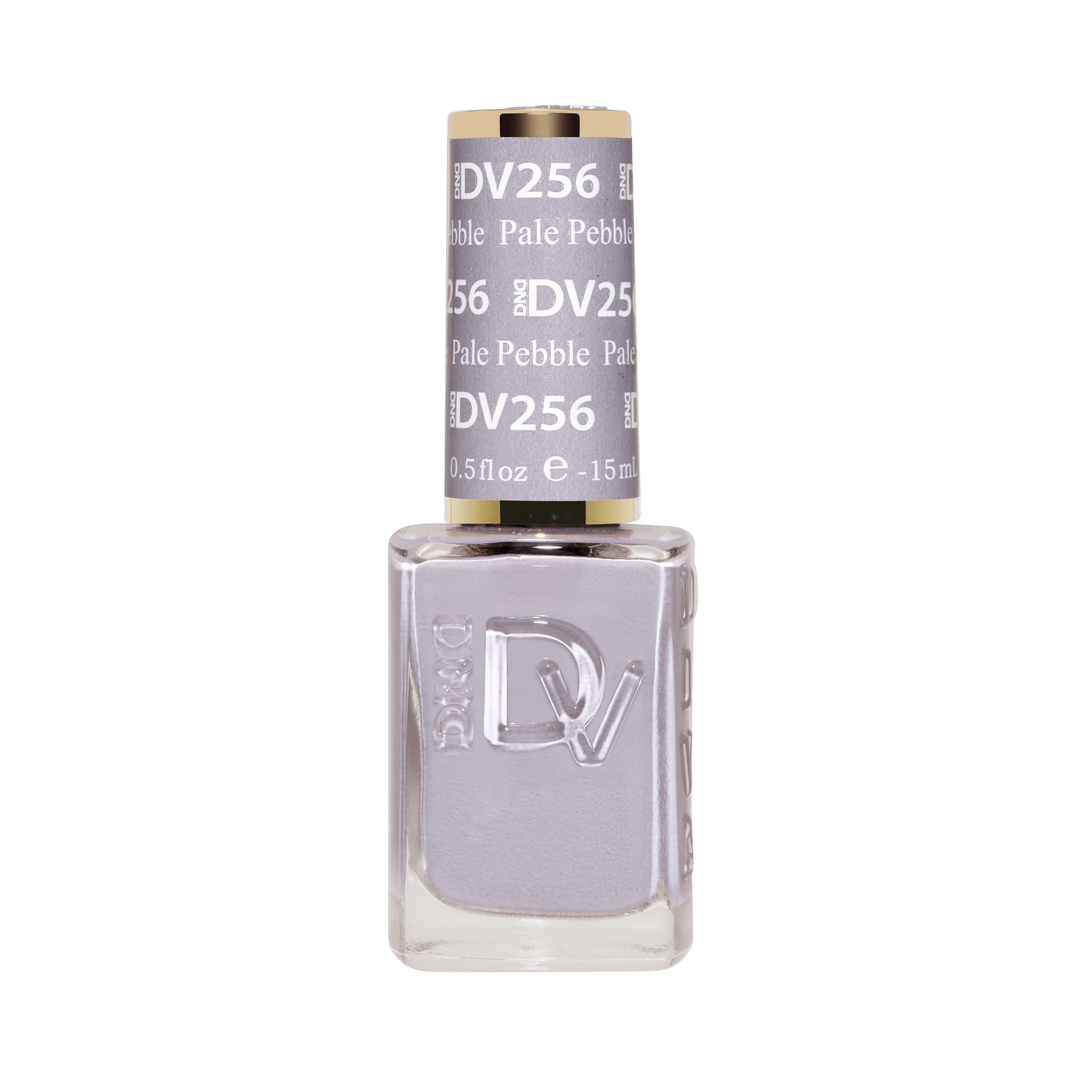 DND Diva #256 Pale Pebble – lacquer bottle