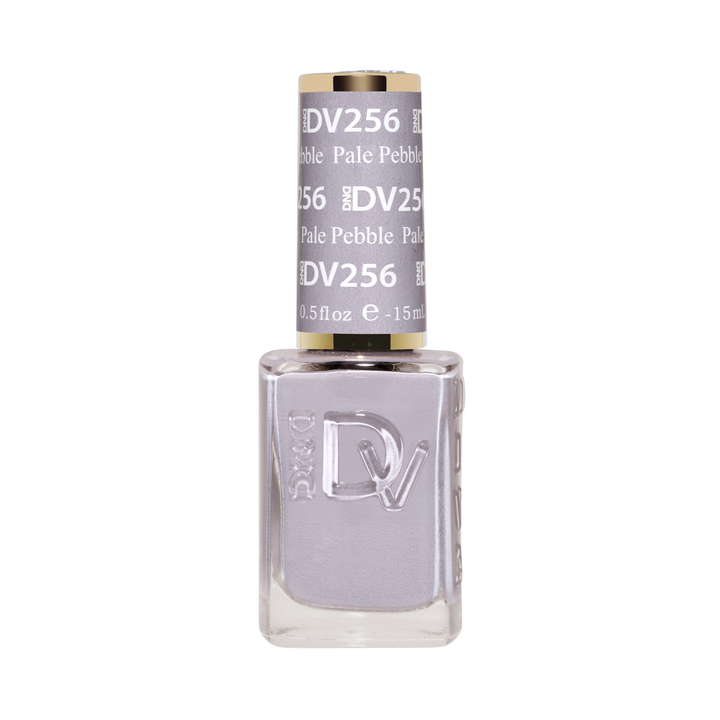 DND Diva #256 Pale Pebble – lacquer bottle