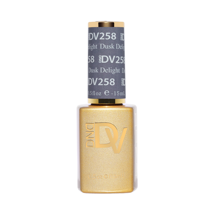 DND Diva #258 Dusk Delight – gel bottle
