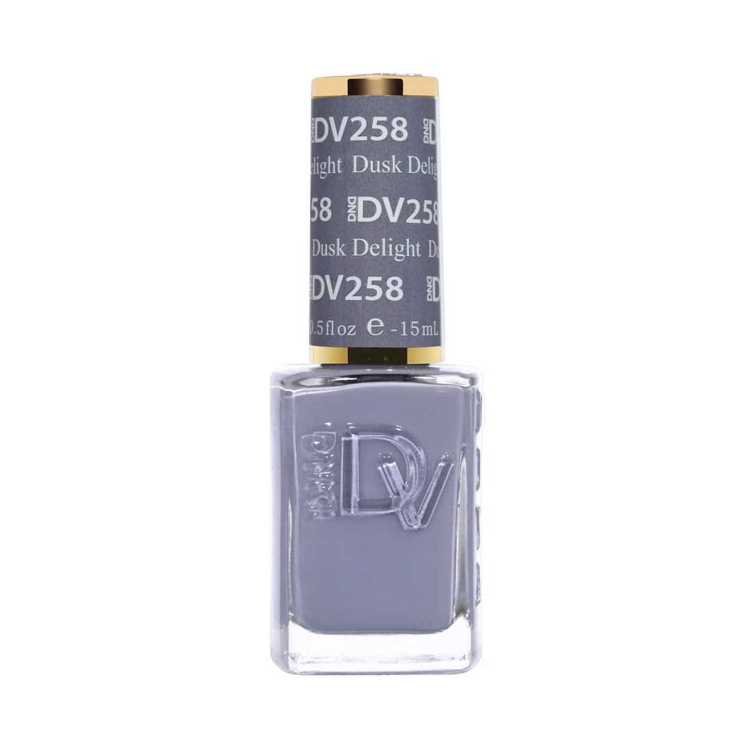 DND Diva #258 Dusk Delight – lacquer bottle