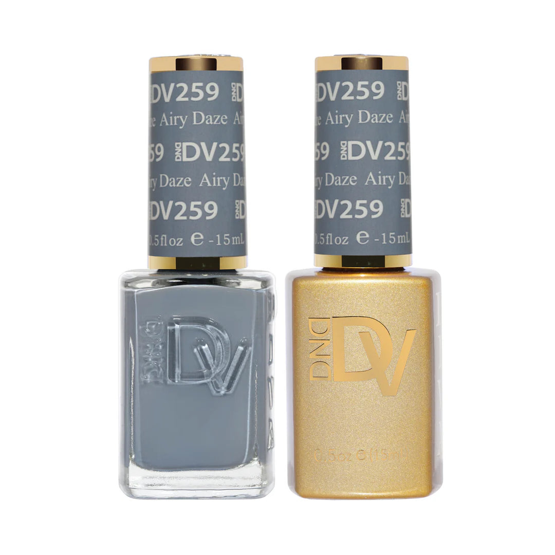 #259 - DND Diva Gel UV/LED Soak Off Gel polish - Airy Daze