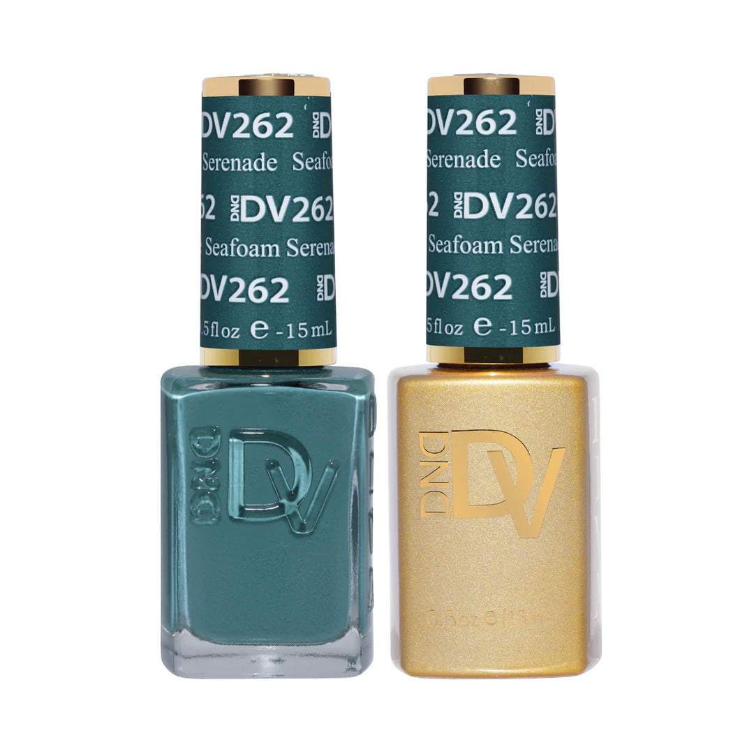 #262 - DND Diva Gel UV/LED Soak Off Gel polish - Seafoam Serenade