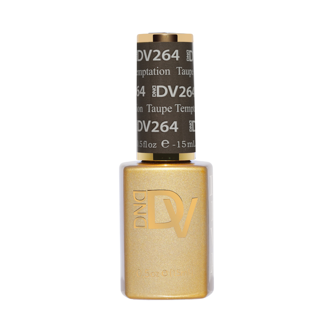 DND Diva #264 Taupe Temptation – gel bottle