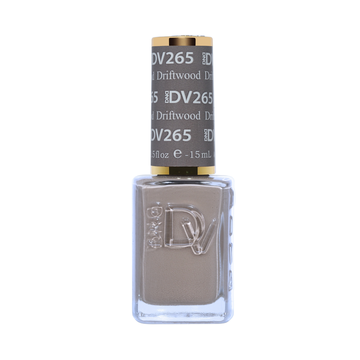 DND Diva #265 Driftwood – lacquer bottle