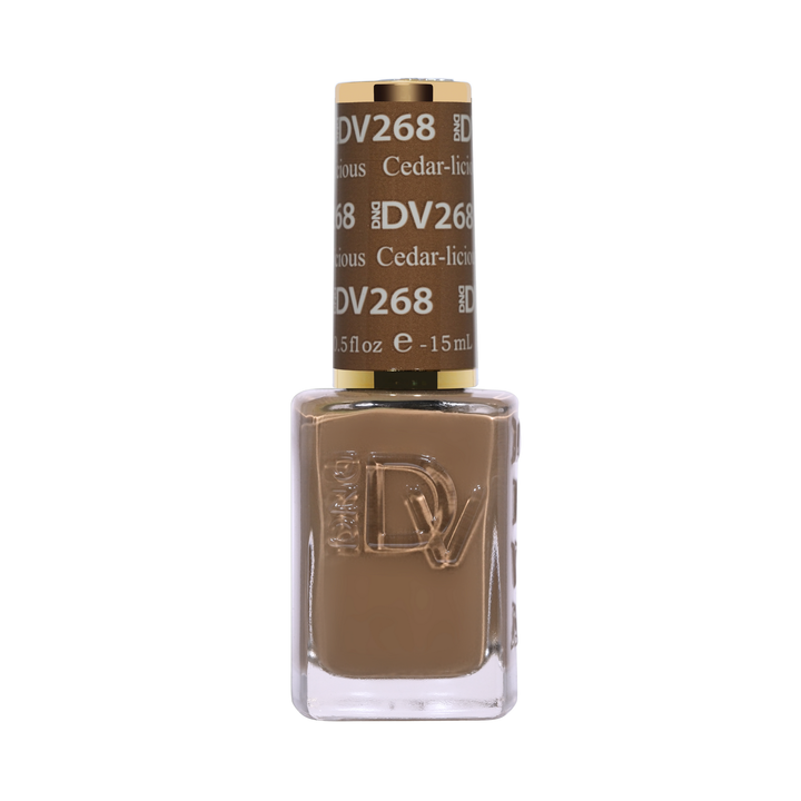 DND Diva #268 Cedar Licious – lacquer bottle