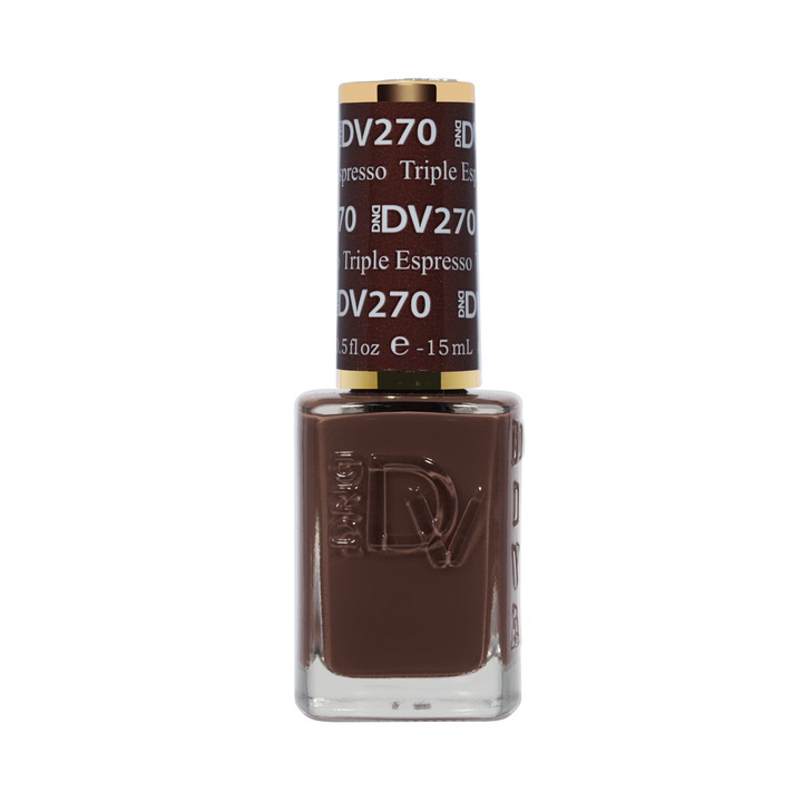 DND Diva #270 Triple Espresso – lacquer bottle