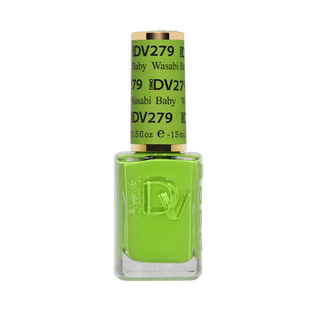 DND Diva #279 Wasabi Baby – lacquer bottle