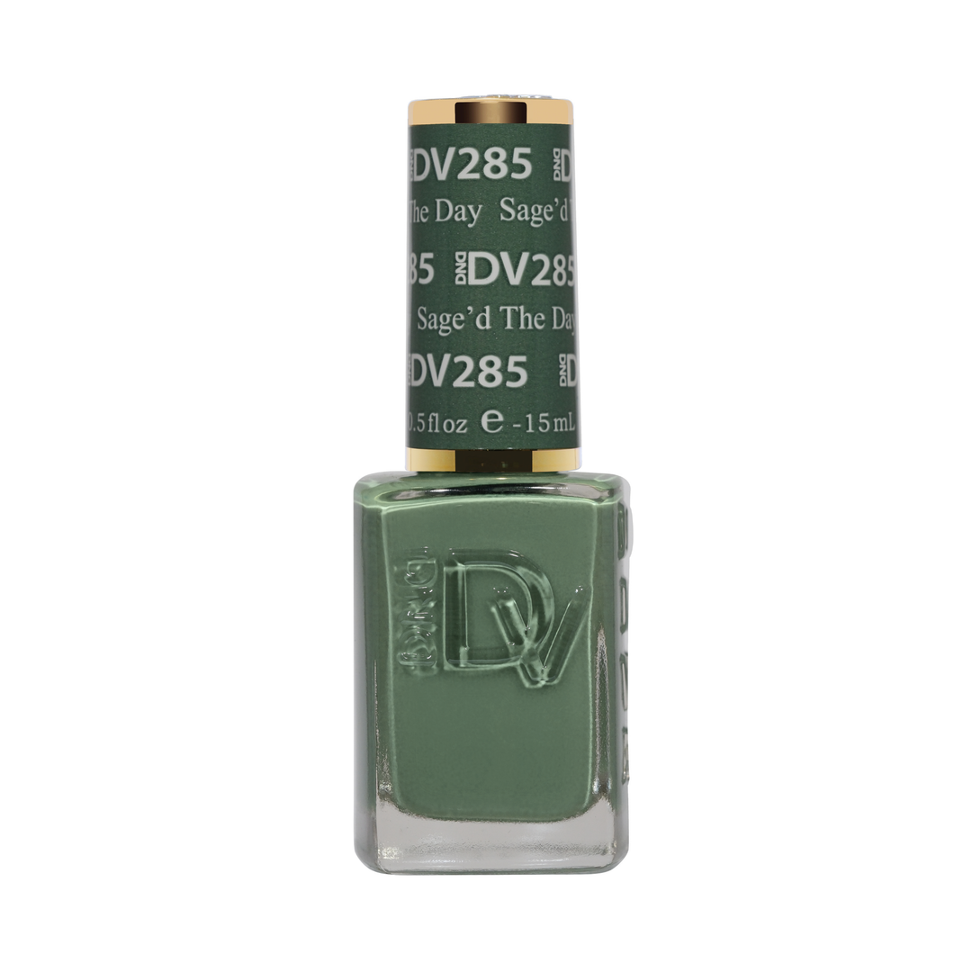 DND Diva #285 Sage'd The Day – lacquer bottle