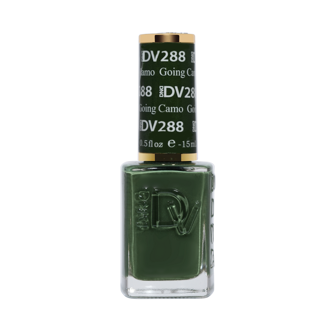 DND Diva #288 Going Camo – lacquer bottle