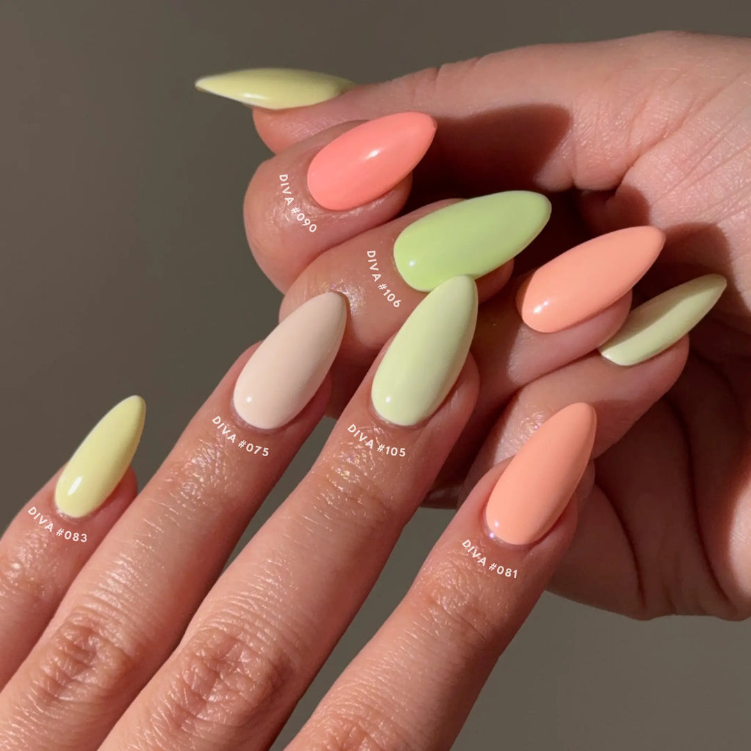 DND Diva #83 Lemon Sorbet – additional view