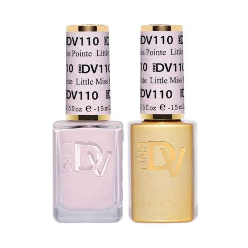 #110 - DND Diva Gel UV/LED Soak Off Gel polish - Little Miss Pointe