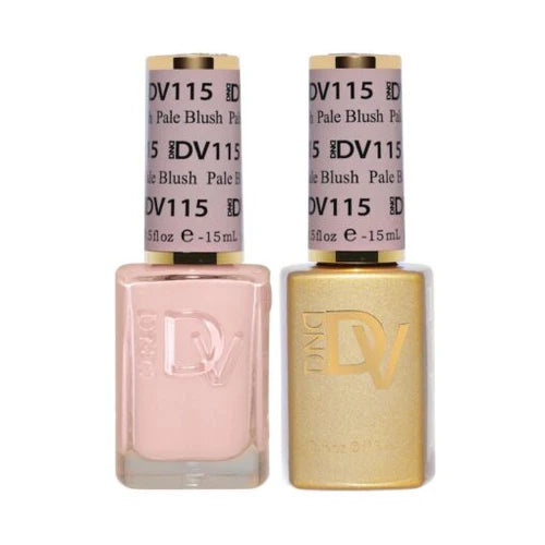 #115 - DND Diva Gel UV/LED Soak Off Gel polish - Pale Blush