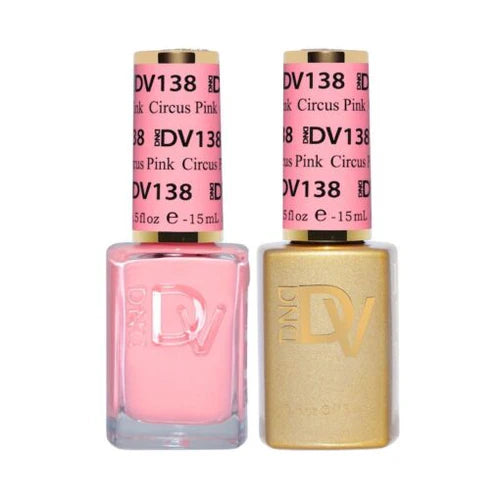 #138 - DND Diva Gel UV/LED Soak Off Gel polish - Circus Pink