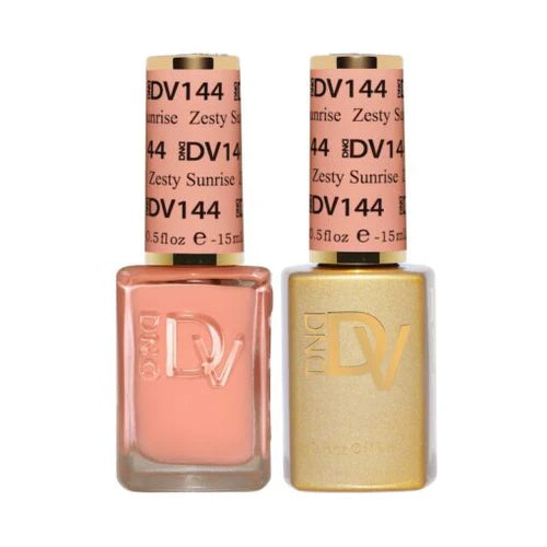 #144 - DND Diva Gel UV/LED Soak Off Gel polish - Zesty Sunshine