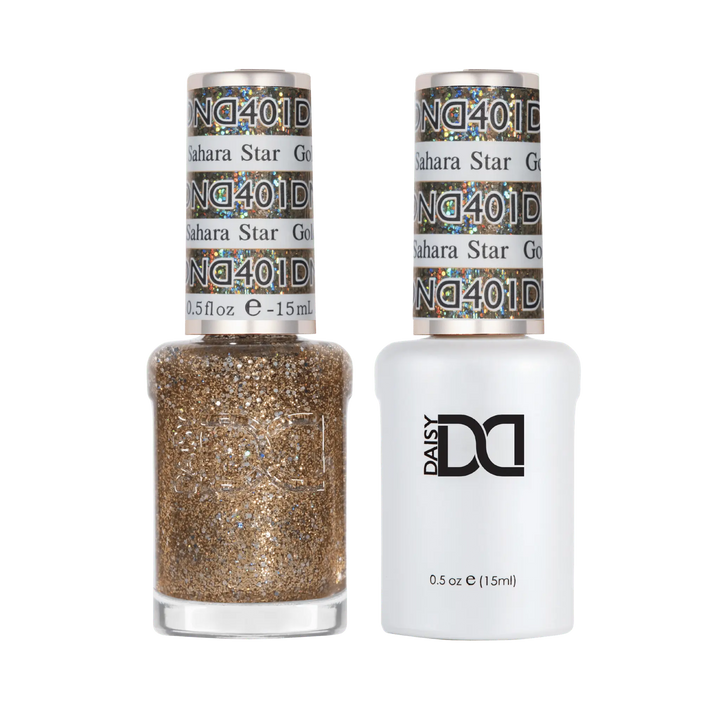 DND Gel #401 Golden Sahara Star