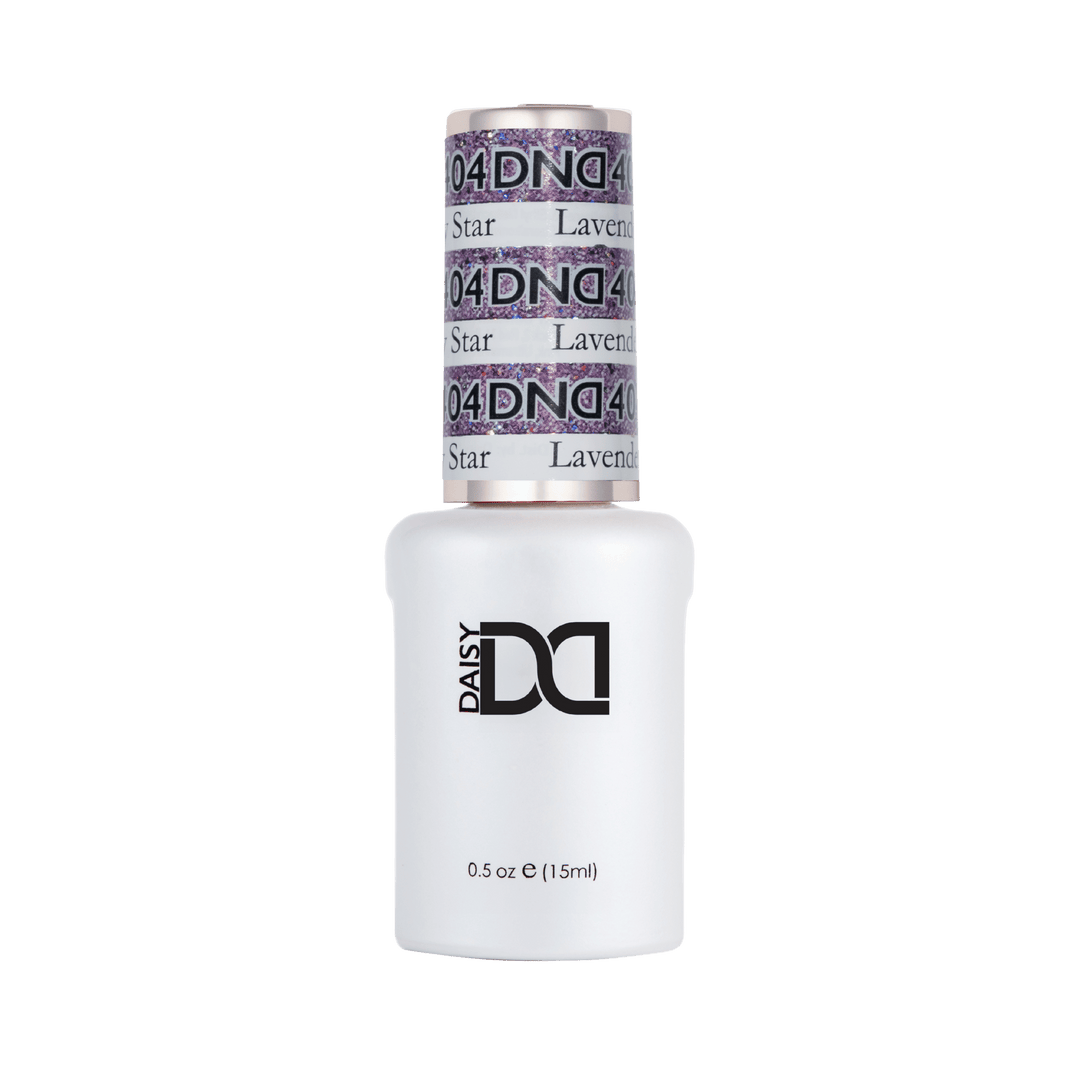 DND Gel #404 Lavender Daisy – gel bottle