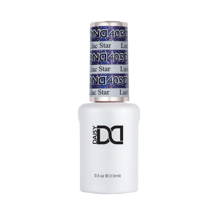 DND Gel #405 Lush Lilac Star – gel bottle
