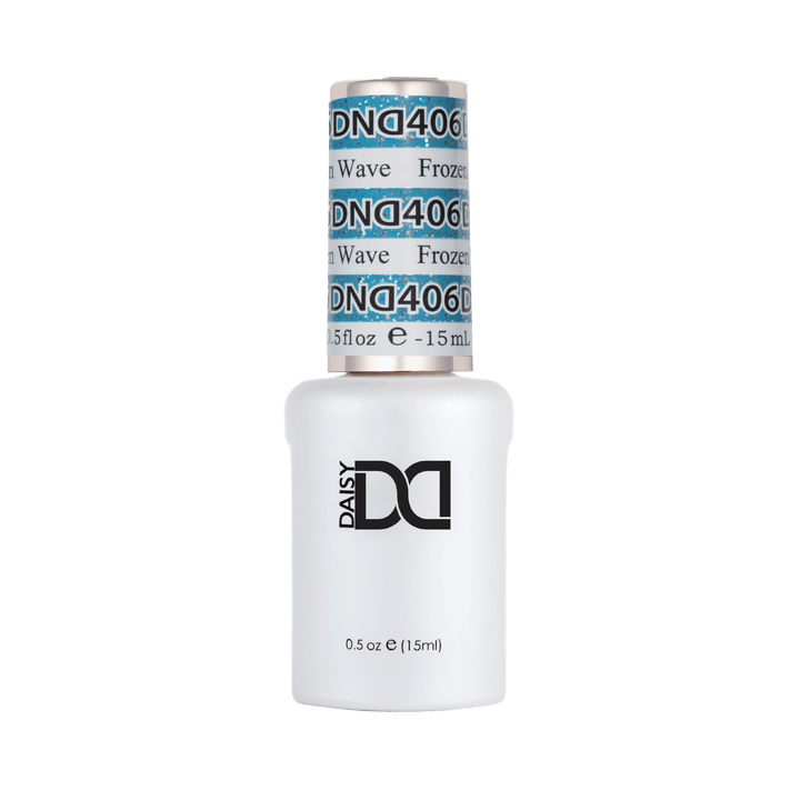 DND Gel #406 Frozen Wave – gel bottle