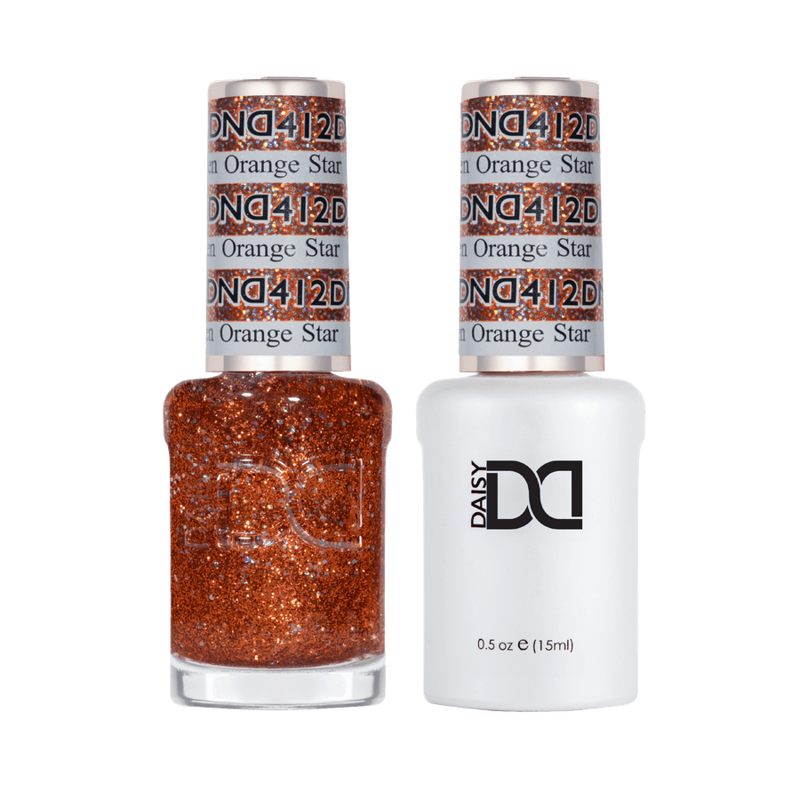 DND Gel #412 Golden Orange