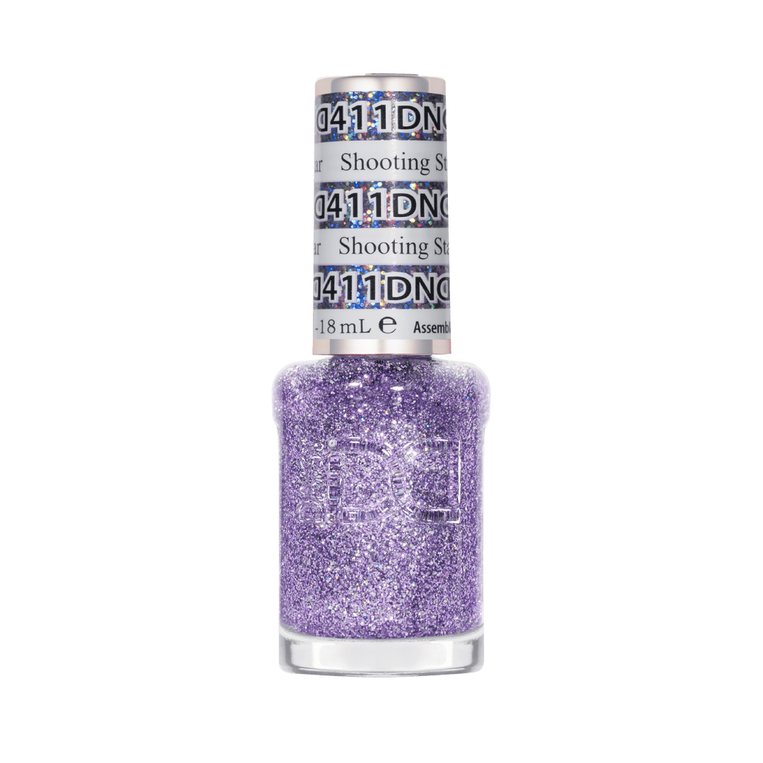 DND Gel #411 Shooting Star – lacquer bottle