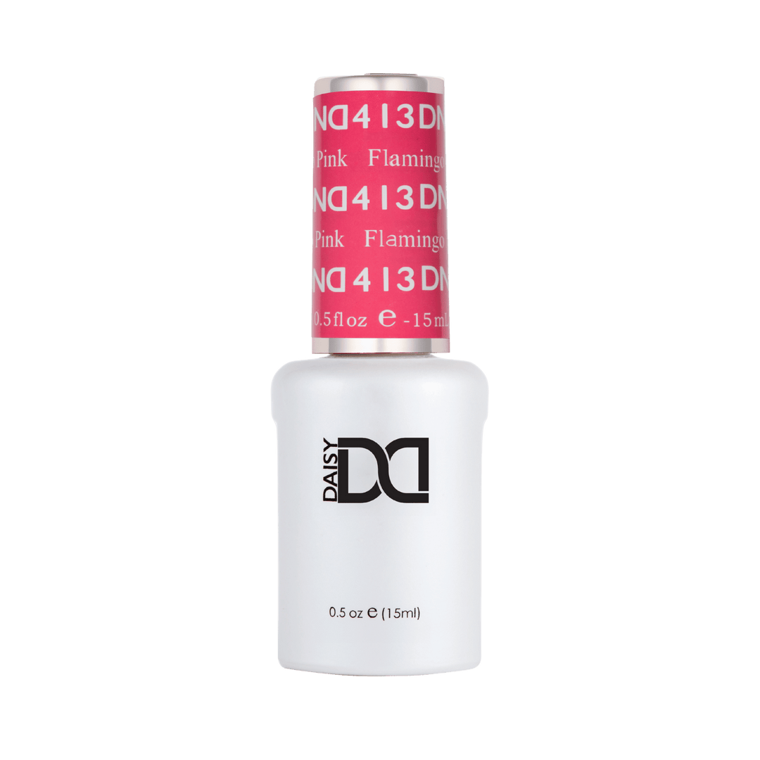 DND Gel #413 Flamingo Pink – gel bottle