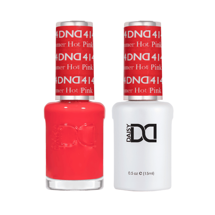 DND Gel #414 Summer Hot Pink