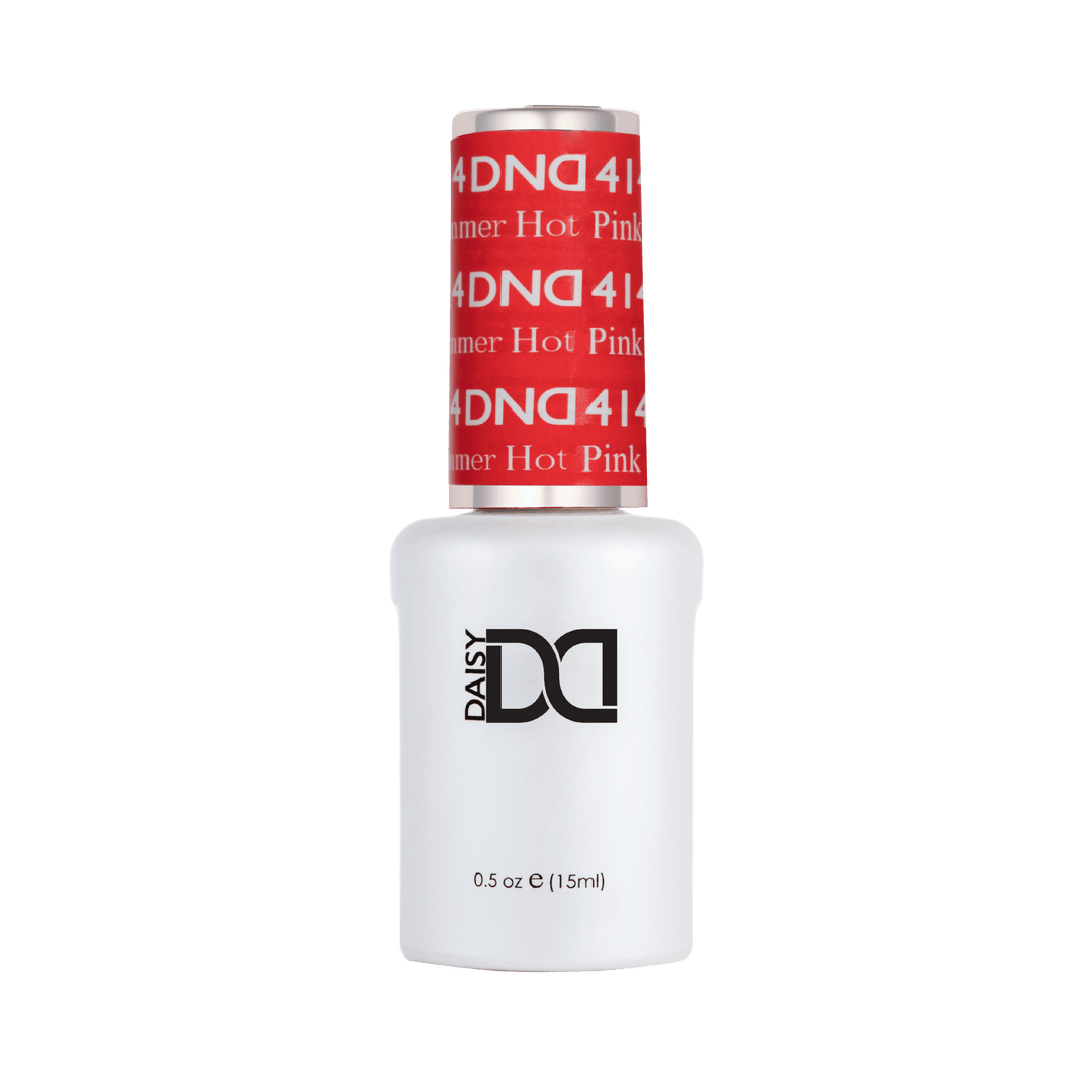 DND Gel #414 Summer Hot Pink – gel bottle