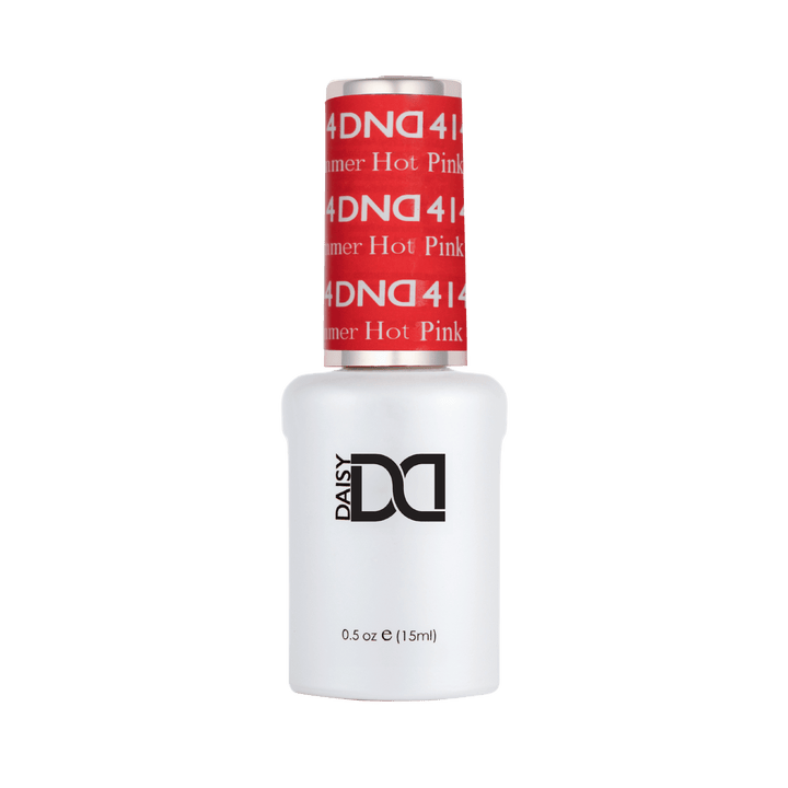 DND Gel #414 Summer Hot Pink – gel bottle