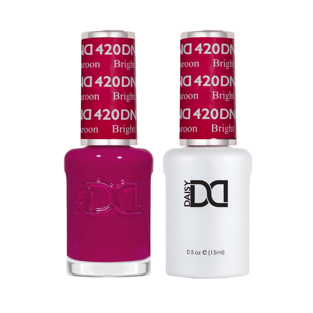 DND Gel #420 Bright Maroon