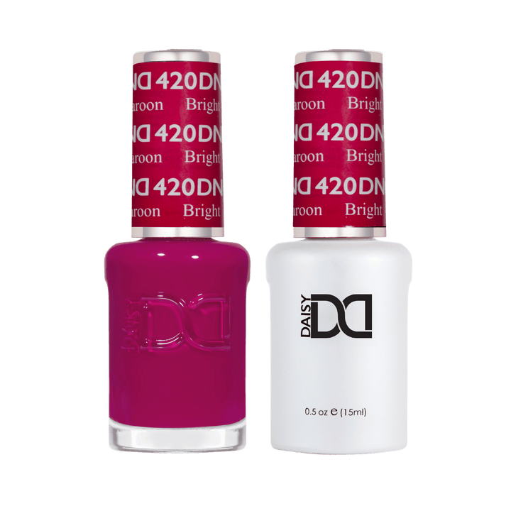 DND Gel #420 Bright Maroon