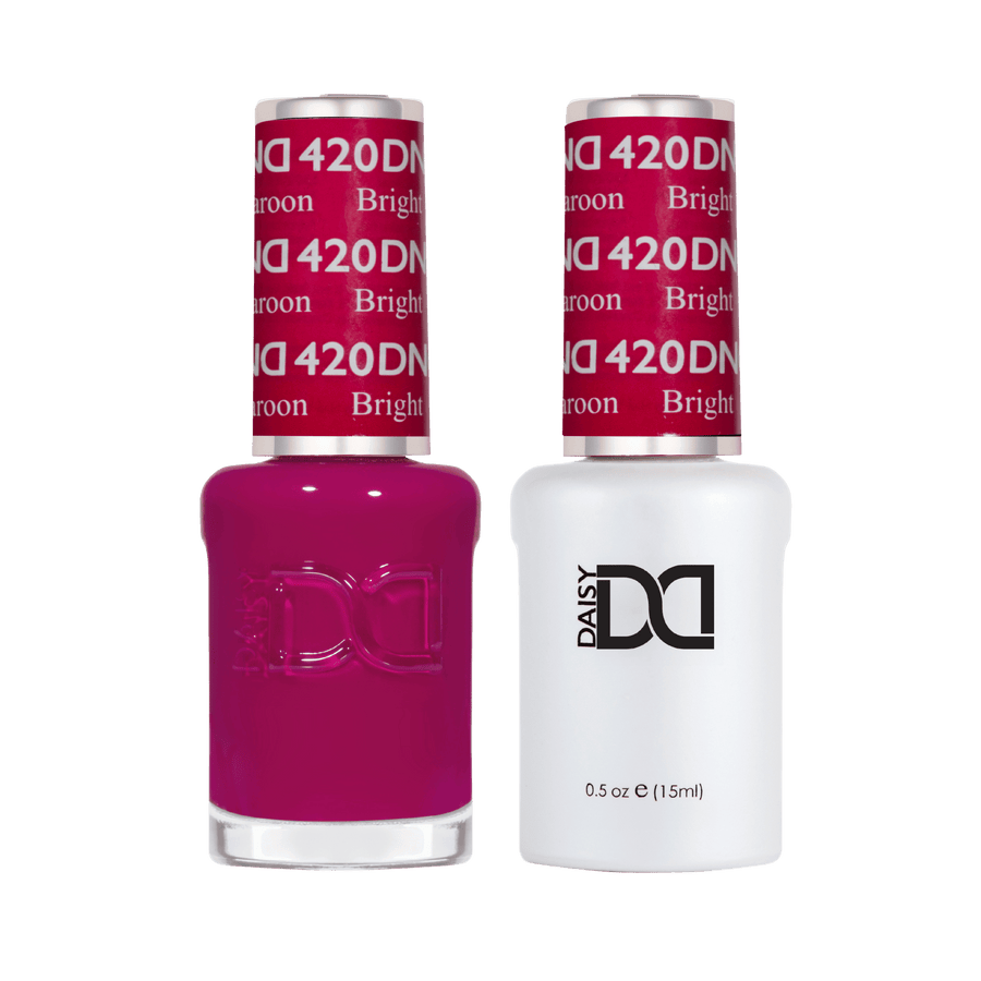 DND Gel #420 Bright Maroon