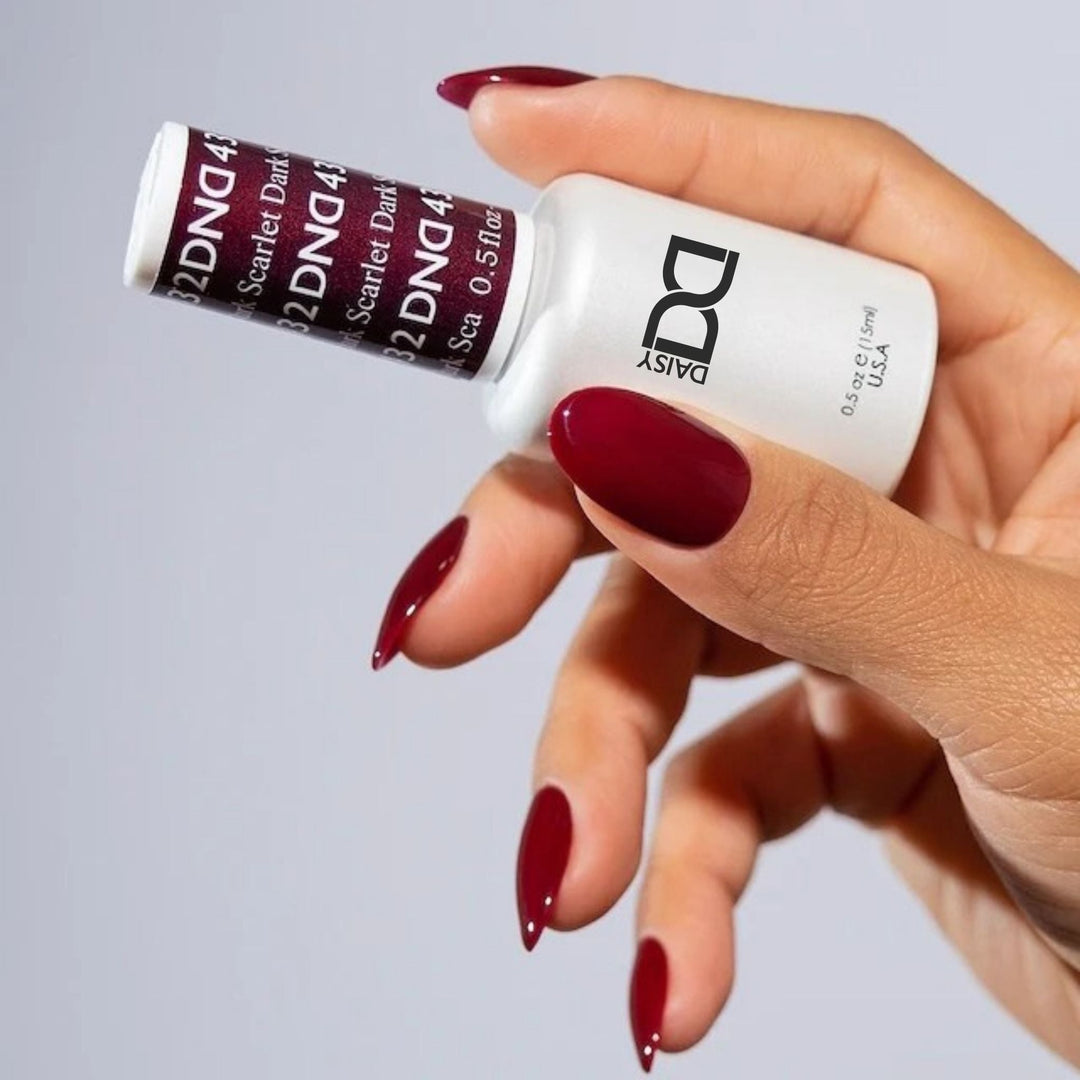 DND Gel #432 Dark Scarlet – additional view