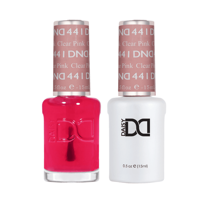 DND Gel #441 Clear Pink
