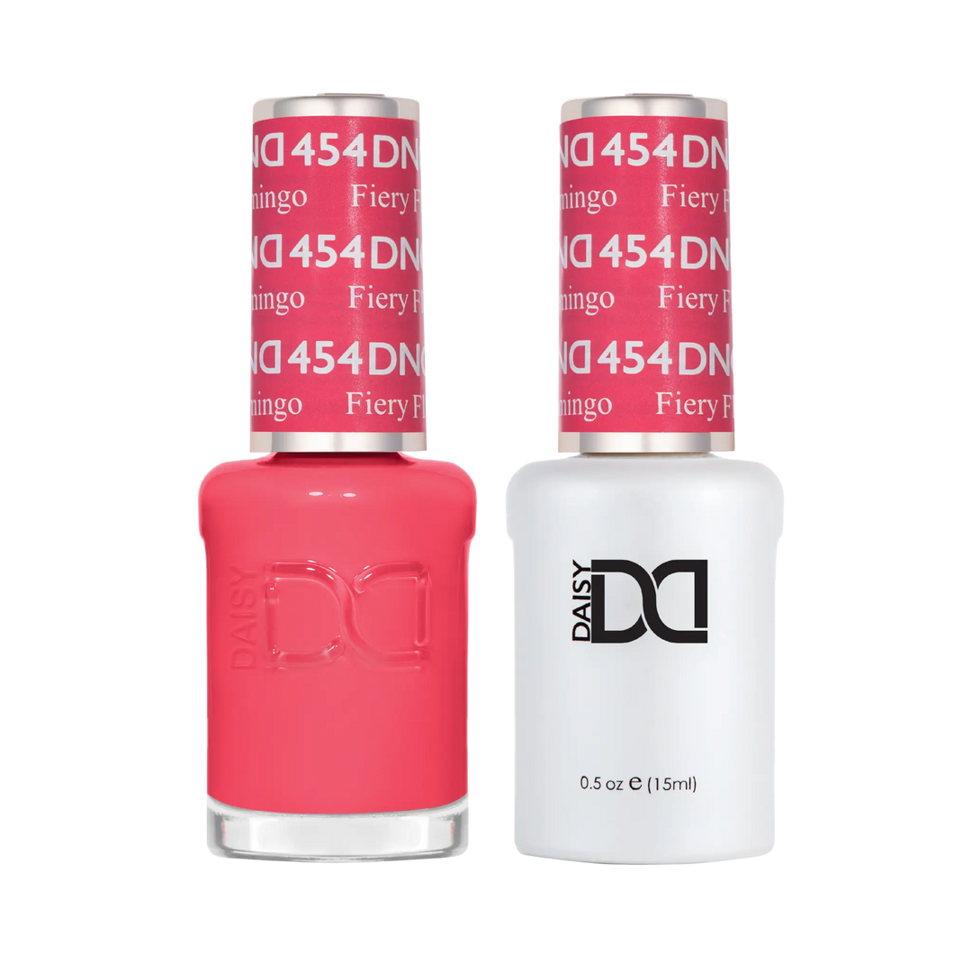DND Gel #454 Fiery Flamingo