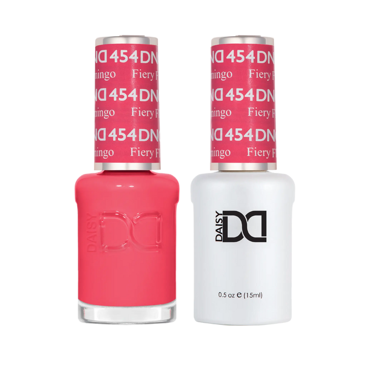 DND Gel #454 Fiery Flamingo