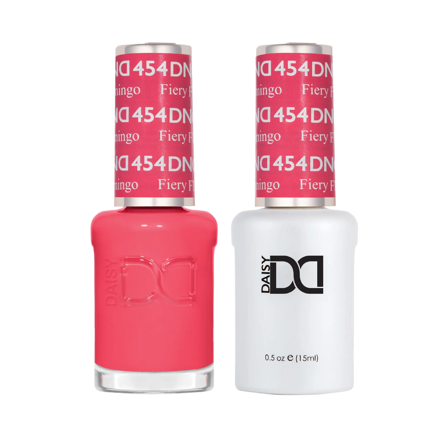 DND Gel #454 Fiery Flamingo