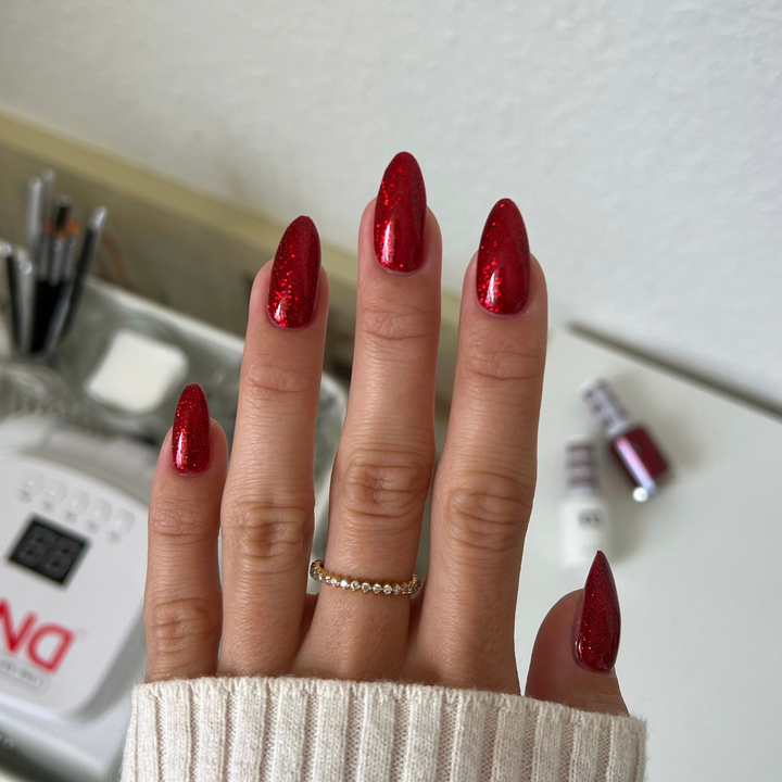 DND Gel #463 Hot Jazz – nail swatch