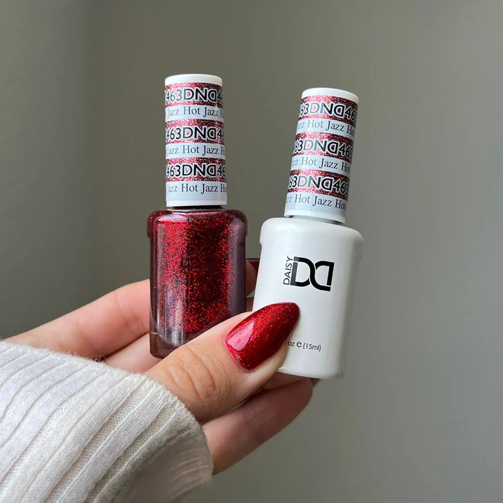 DND Gel #463 Hot Jazz – nail swatch 3