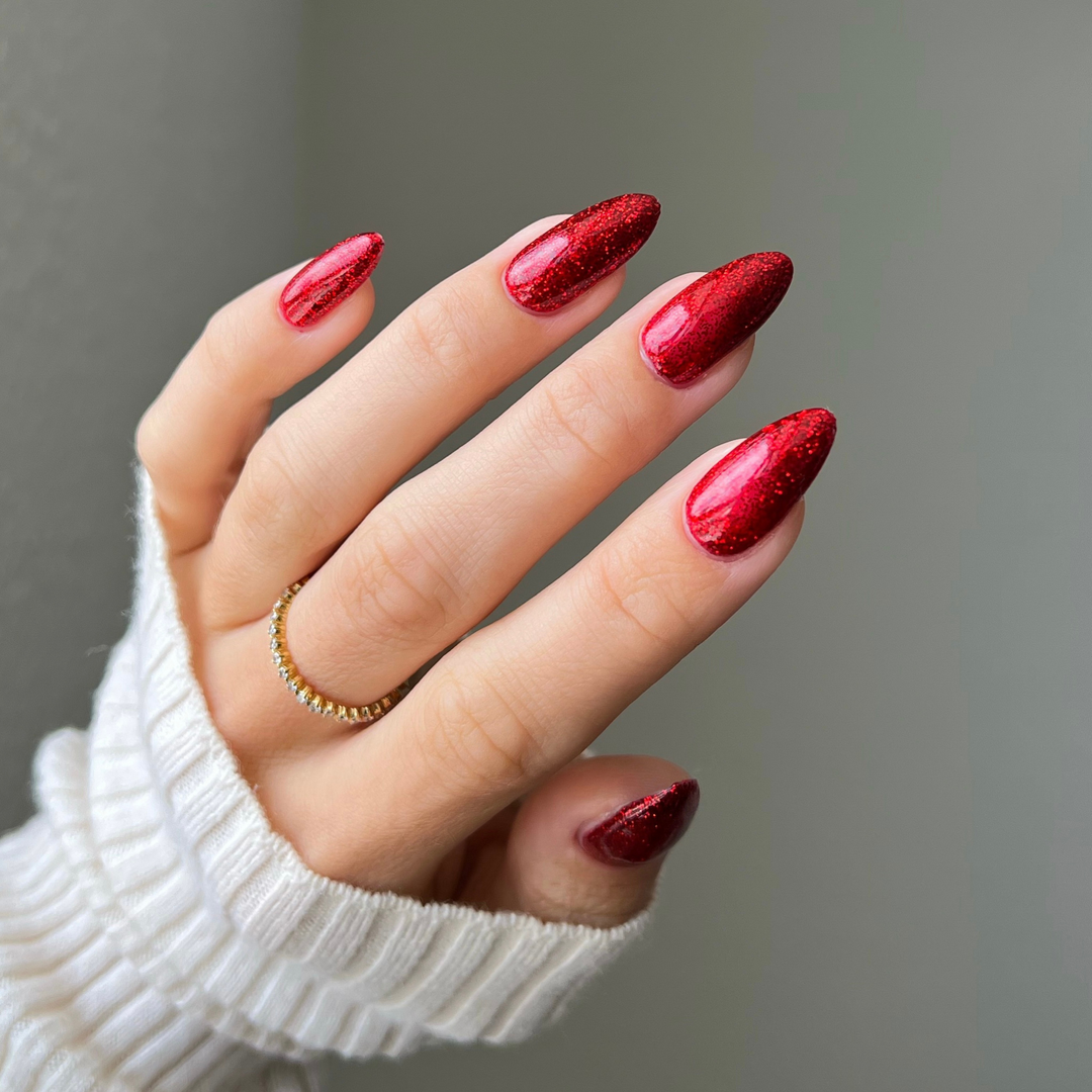 DND Gel #463 Hot Jazz – nail swatch 2